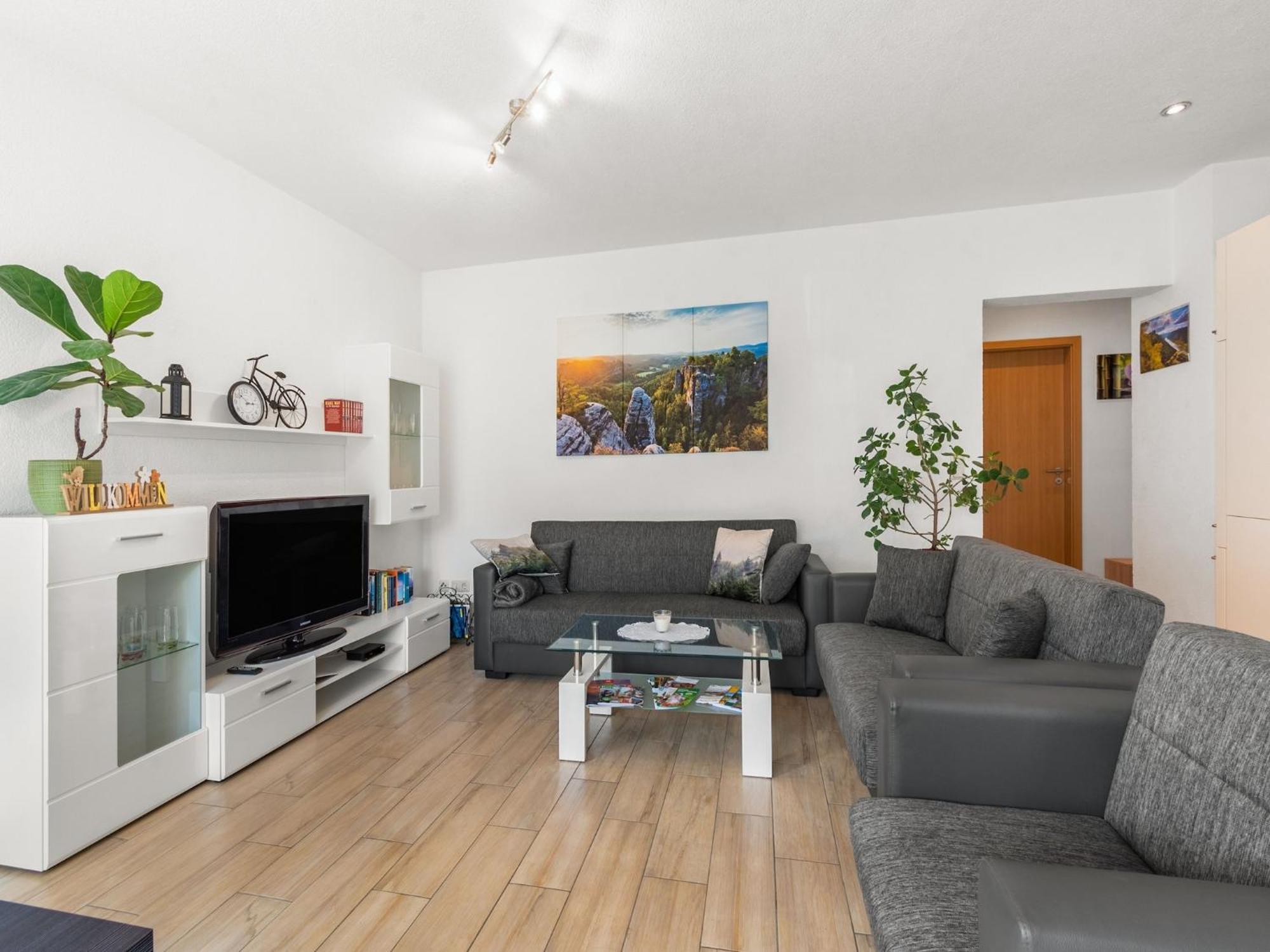 Modern Apartment In Sebnitz With A Terrace In Sebnitz Eksteriør billede